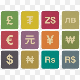 Color Money Unit Small Icon - Logo Redes Sociais Vintage Png, Transparent Png