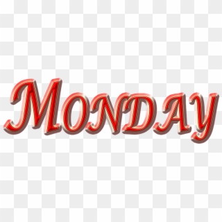 Monday Weekday Monday Red Day - Honda, HD Png Download