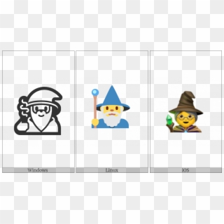 Mage On Various Operating Systems - Cartoon, HD Png Download