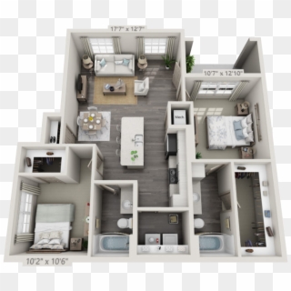 The Dogwood - Floor Plan, HD Png Download