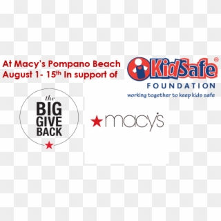 Thank You @macys 's For Making @kidsafe Your Chosen - Macy's, HD Png Download