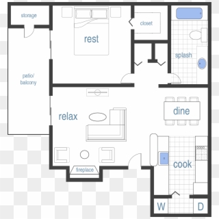 Floor Plan, HD Png Download