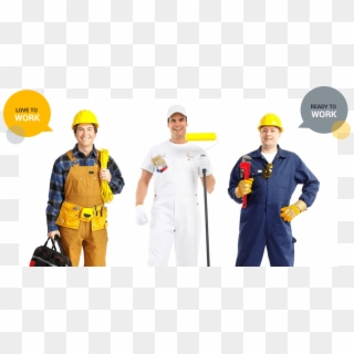 Services - Worker With Industrial Security Png, Transparent Png
