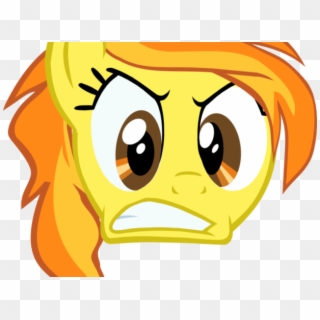 Anger Clipart Different Face Expression - Rainbow Dash Angry Face, HD Png Download
