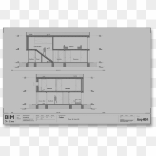 Http - //archicadonline - Com - Cortes - Technical Drawing, HD Png Download
