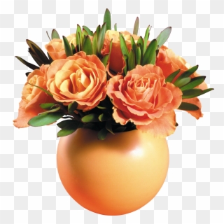 Vase Of Flowers Png - Flower Pot Transparent Background, Png Download
