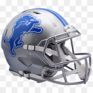 Detroit Lions Speed Authentic Helmet - Detroit Lions Helmet 2017, HD Png Download
