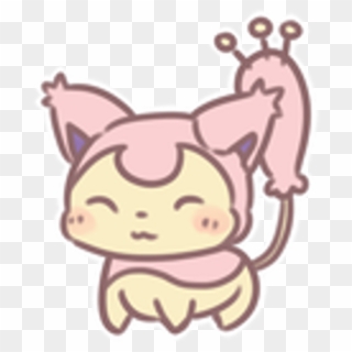 Skitty Pokemon Pokémon Fanart Cute Cutepokemon Kawaii, HD Png Download