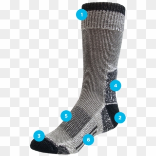 Site As It Is In Your Hiking Boots On A Trail - Sock, HD Png Download
