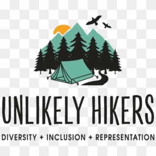 Unlikely Hikers Logo2-full Colour - Illustration, HD Png Download