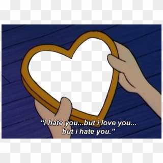 Copy Discord Cmd - Hate You But I Love You Arnold, HD Png Download