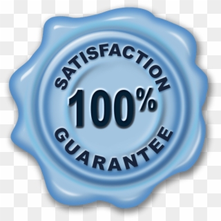 Preview Of Satisfaction Guarantee Seal In Blue - Label, HD Png Download