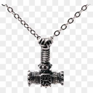 Thor's Hammer Necklace, HD Png Download