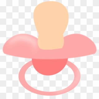 Pacifier Png - Blue And Pink Pacifier, Transparent Png
