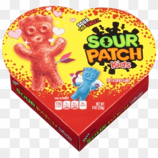 00 For Sour Patch Kids Valentine's Heart Box - Post Sour Patch Cereal, HD Png Download