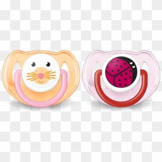 Philips Avent Orthodontic Pacifiers, Animals 6-18 Months - Avent Tutti 0 2, HD Png Download