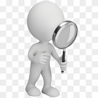1400 X 2290 1 - Person With Magnifying Glass Clipart, HD Png Download