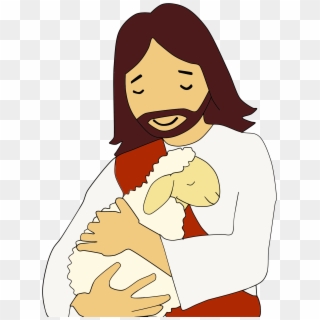 This Free Icons Png Design Of Jesus Christ And Lamb, Transparent Png -  1758x2348(#624230) - PngFind