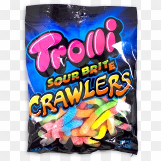 Brite Crawlers - Trolli Gummy Worms Png, Transparent Png