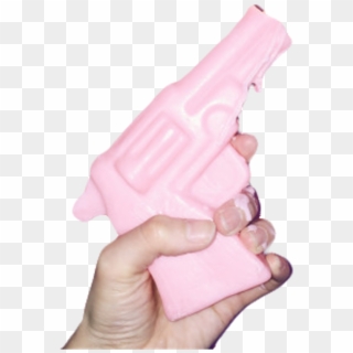 Gun Wax Candle Transparent Png Aesthetic Freetoedit - Pink Tumblr Aesthetic Png, Png Download