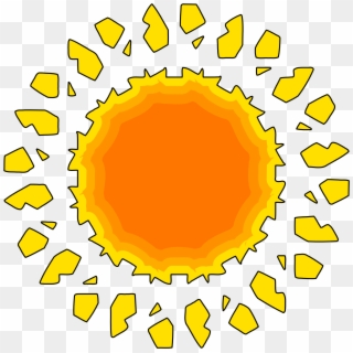 Sunshine Clipart Orange Sun - Relogio Ícones Cor De Rosa, HD Png Download