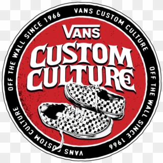 And, Choose A Vans Canvas Sneaker Or Hi-top - Vans Custom Culture Logo, HD Png Download