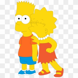 Simpson Lisa Y Bart Png, Transparent Png