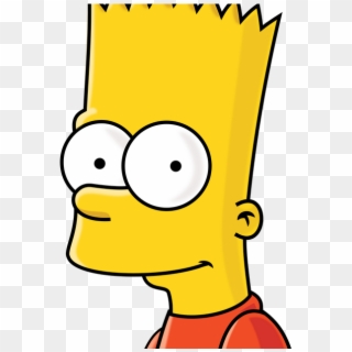 Bart Simpson Head Png, Transparent Png