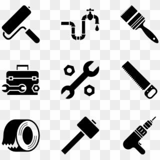 Tools - Icon Construction Tools Png, Transparent Png