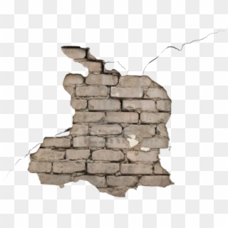 Transparent Background Pinterest - Broken Brick Wall Png, Png Download