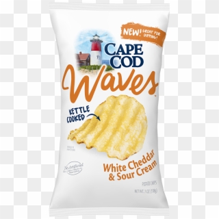 Waves - Cape Cod Potato Chips, HD Png Download