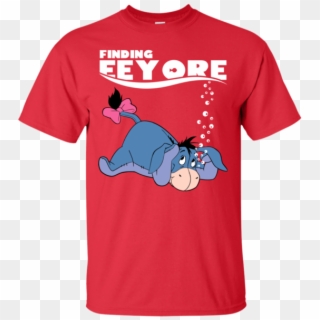 Eeyore T Shirt Finding Eeyore T Shirt Hoodie Sweatshirts - T-shirt, HD Png Download