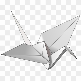 Open - Origami Crane Png, Transparent Png
