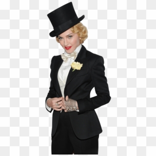 Madonna Top Hat Png - Madonna Png, Transparent Png