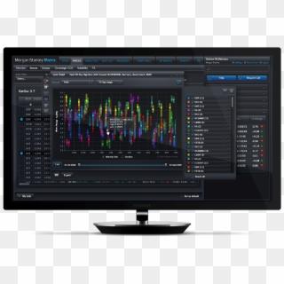 Morgan Stanley Matrix - Led-backlit Lcd Display, HD Png Download