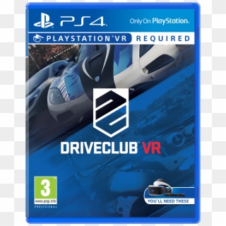 Driveclub Vr Officially Announced Releasing Later This - Driveclub Vr, HD Png Download