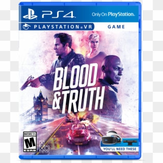 Blood And Truth Ps4, HD Png Download