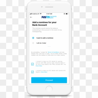 Add A Nominee & Fill In All The Necessary Details - Paytm, HD Png Download
