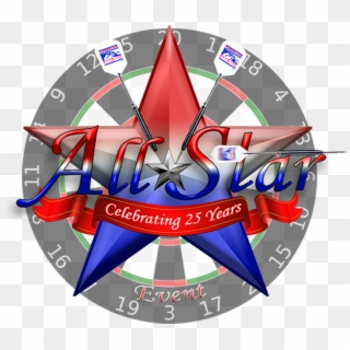 Ada Allstar Slider Logo - Dart Board, HD Png Download