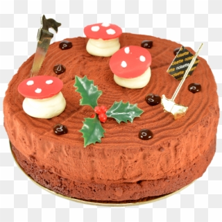 Christmas Trunk Cake, HD Png Download
