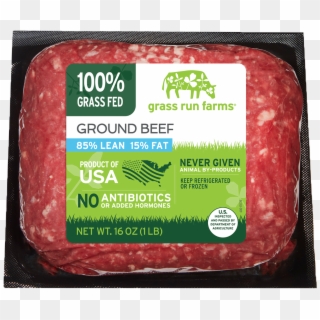 100% Grass Fed Ground Beef - Grass Fed Frozen Beef, HD Png Download