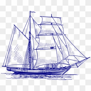 Sailing Ship, Ship, Sailing Vessel, Sea, Boat, Ocean - Ship Old Clipart, HD Png Download