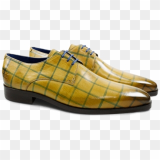 Derby Shoes Lewis 13 Crust Cedro Check Bluette Ls - Slip-on Shoe, HD Png Download
