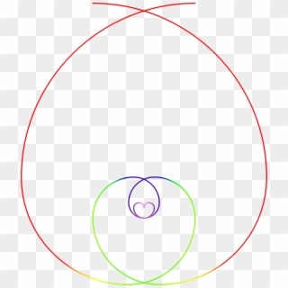 This Free Icons Png Design Of Fibonacci Necklace - Circle, Transparent Png