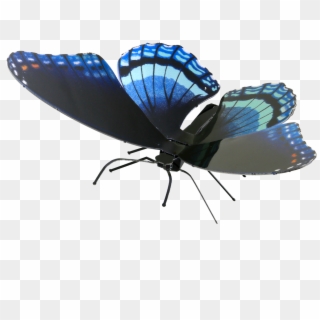 Picture Of Red Spotted Purple - Metal Earth Butterfly, HD Png Download