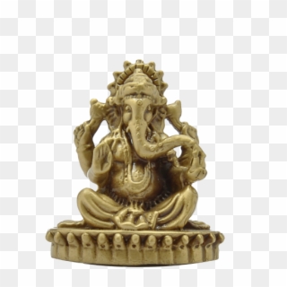 Ganesha With Oval Base - Statue, HD Png Download