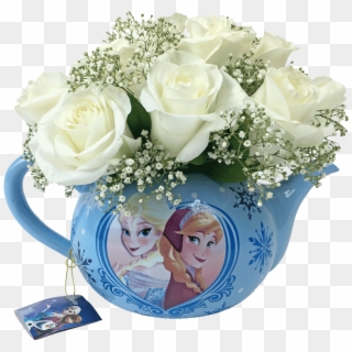 Flowers & Tea With Frozen Princesses - Disney Princess Themed Flower Arrangements, HD Png Download