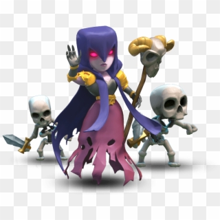 High Definition Troops - Clash Of Clans Witch Png, Transparent Png