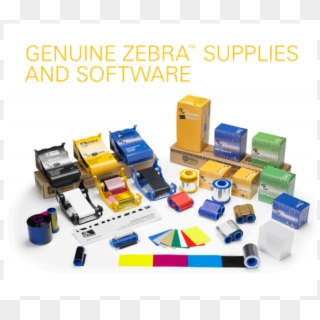 Thermal Printer Ribbon - Zebra Card Supplies, HD Png Download