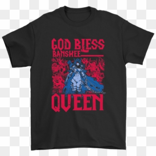 God Bless Banshee Queen Sylvanas Windrunner World Of - Active Shirt, HD Png Download